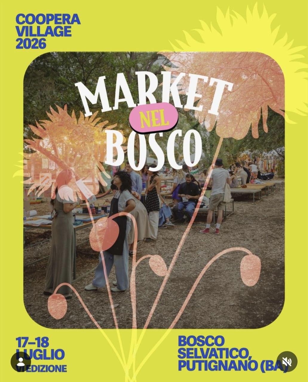 Locandina di Coopera Village 2026 - Market nel Bosco