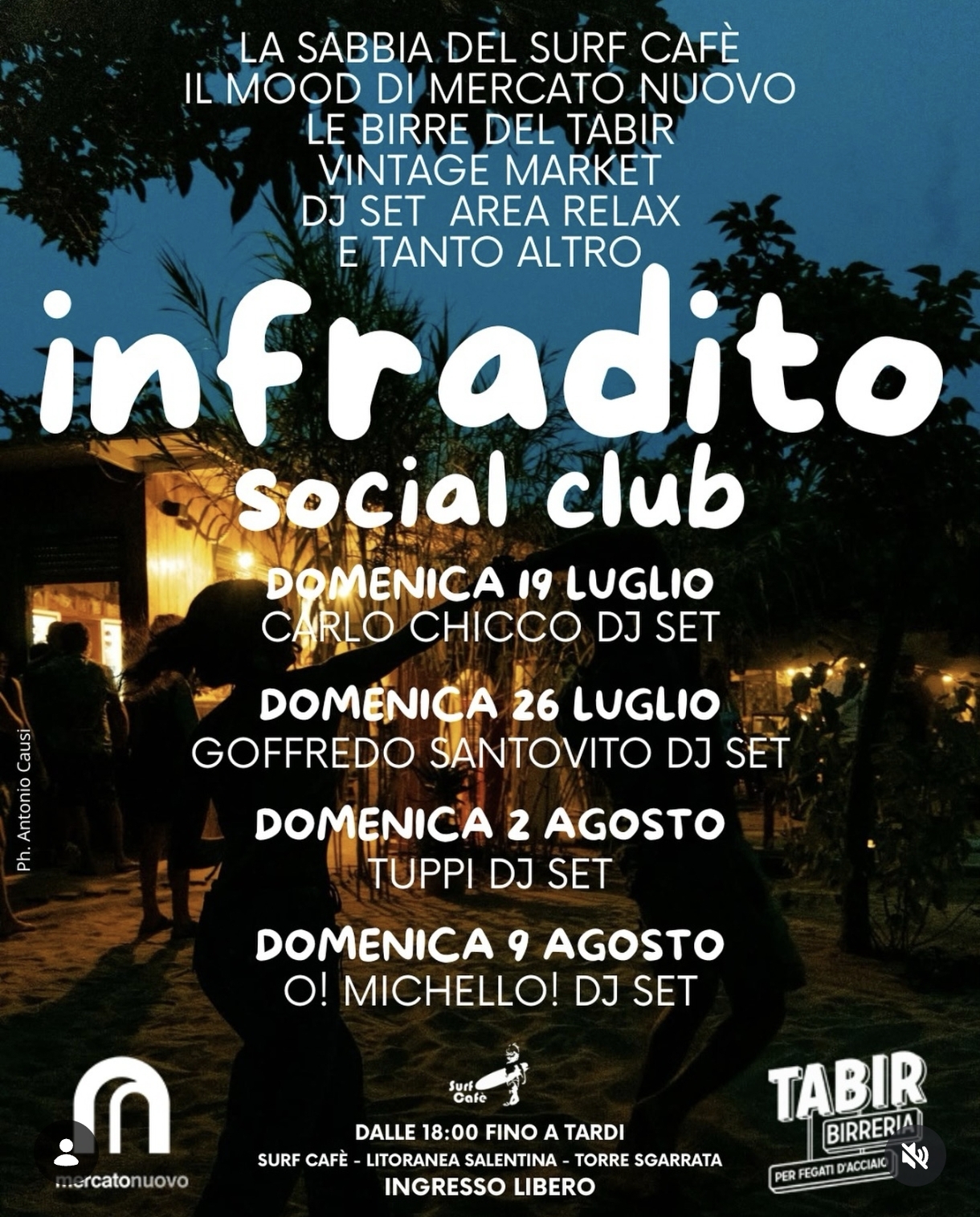 Locandina di infradito social club
