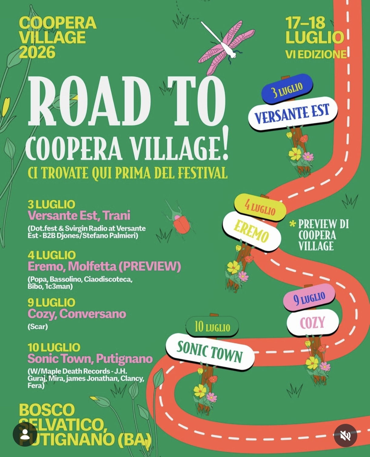 Locandina di ROAD TO COOPERA VILLAGE!